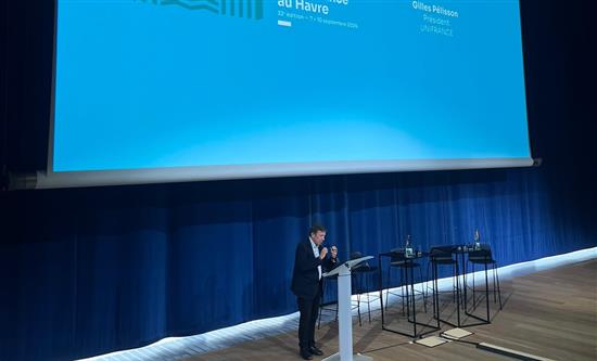 Gilles Pélisson, President of Unifrance Officially Opens the 32nd Edition of The Unifrance Redez-Vous in Le Havre